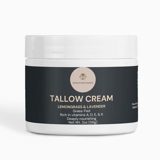 Tallow Cream Lemongrass & Lavender