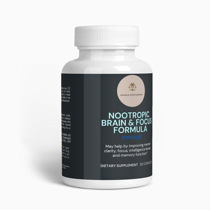 Nootropic Brain & Focus Formula