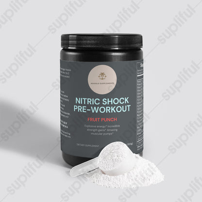 Nitric Shock Pre-Workout Powder (Fruit Punch)