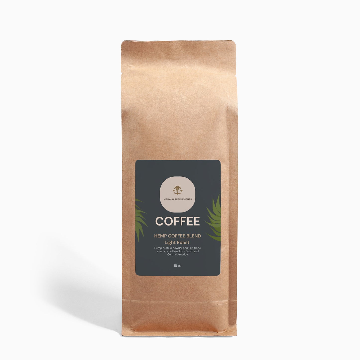 Hemp Coffee Blend - Medium Roast 16oz